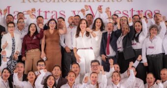 Gaby Molina llega al Día del Maestro con estabilidad educativa