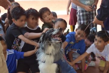 Fiscal General fortalece la proximidad social con actividades de la Unidad K9 en instituciones educativas