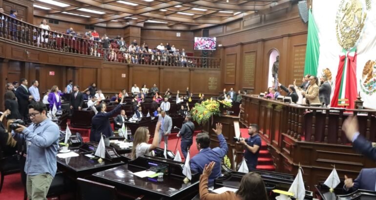 Congreso del Estado blinda de la delincuencia elecciones el Michoacán