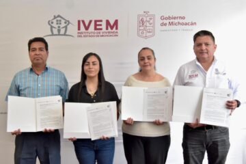 Mil nuevas viviendas transformarán la vida de familias en cinco municipios de Michoacán