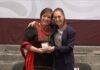 Maestra michoacana destaca esperanza y justicia para la educación pública en México