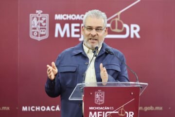 Anuncia Bedolla inversión de 50 mdp para rehabilitar el Boulevard Industrial de Uruapan
