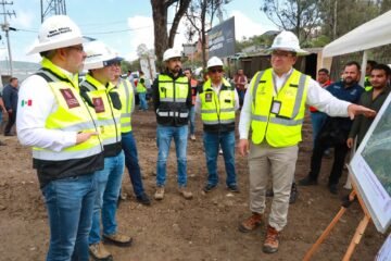 Con colocación de trabes, avanza recta final del segmento 5 del Segundo Anillo Periférico de Morelia