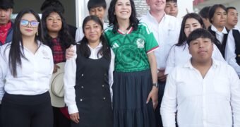 Equipa Iemsysem a Telebachillerato Comunitario en San Andrés Ziróndaro