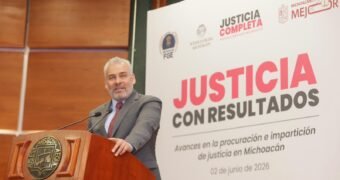 Ubica México Evalúa a Michoacán como líder nacional en el combate a la impunidad: Bedolla