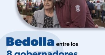 Se consolida Bedolla en el Top 10 de gobernadores mejor calificados del país