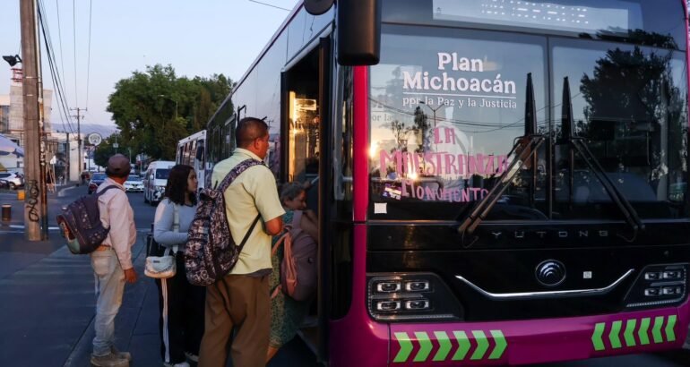 El Morebús reducirá contaminación y mejorará la movilidad en Morelia