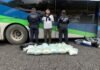 Aseguran Guardianes del Camino más de 27 kg de mariguana en la Autopista Siglo XXI