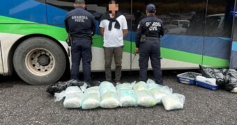 Aseguran Guardianes del Camino más de 27 kg de mariguana en la Autopista Siglo XXI