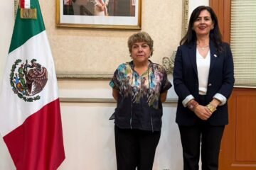 Gabriela Molina atiende agenda educativa con SEP y Segob