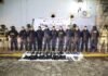 Detienen SSP y Ejército a 9 hombres con armas, uniformes y patrullas clonadas