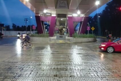 Tras fuertes lluvias, Paso Carlos Manzo en Uruapan se reporta sin encharcamientos