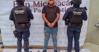 SSP detiene a objetivo delincuencial en Los Reyes