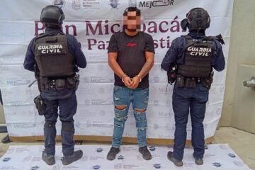 SSP detiene a objetivo delincuencial en Los Reyes
