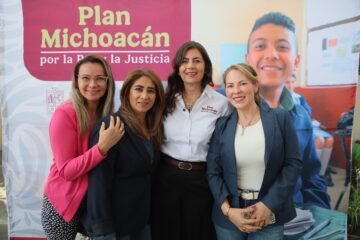 Michoacán se consolida como referente nacional en educación: Gabriela Molina