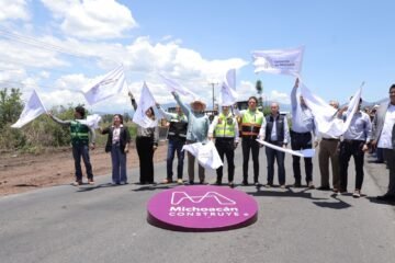 Hito de infraestructura en Zamora, arranca Bedolla construcción de primer paso elevado en La Rinconada