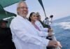 Bedolla y Sheinbaum honran a la Marina Armada desde Michoacán