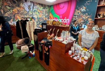 Michoacán lleva su riqueza productiva y artesanal a Punto México