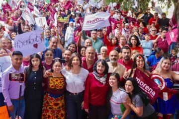 Más de 2 mil personas refrendan la unidad por la Transformación junto a Gaby Molina
