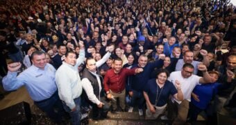 Trabajadores de Michoacán cierran filas con Torres Piña y Claudia Sheinbaum, en defensa de la 4T y la soberanía nacional