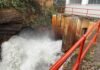 Conagua disminuye el desfogue de la presa de Cointzio Conagua disminuye el desfogue de la presa de Cointzio