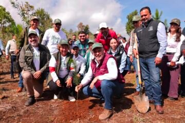 Michoacán referente en cuidado ambiental; plantarán 2.5 millones de árboles en la cuenca del lago de Pátzcuaro: Bedolla