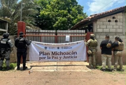 SSP apoya en cateo a la FGE, localizan 10 kg de metanfetamina