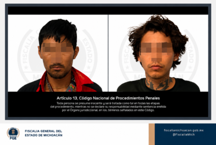 FGE obtiene vinculación a proceso contra dos presuntos responsables de robo de vehículos con violencia en Morelia