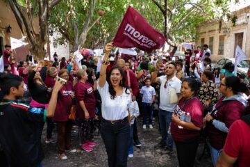 Pueblo organizado respalda a Gaby Molina para fortalecer la Transformación