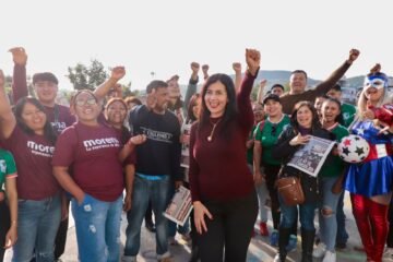 Gaby Molina llama a recibir y fortalecer en Michoacán a Claudia Sheinbaum