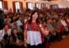 Jóvenes y líderes de Pátzcuaro ven en Gaby Molina el proyecto para Michoacán Jóvenes y líderes de Pátzcuaro ven en Gaby Molina el proyecto para Michoacán