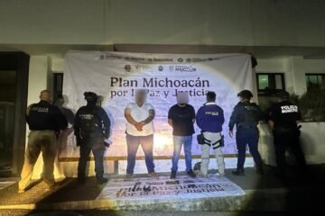 Operativo interinstitucional en Uruapan logra la captura de un objetivo prioritario: SSP