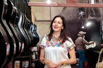 Paracho mantiene viva su tradición guitarrera de generación en generación: Gaby Molina