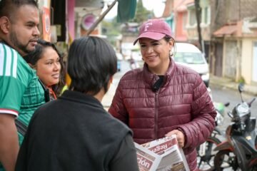 Con brigadas permanentes, Fabiola Alanís fortalece la organización territorial de la Cuarta Transformación en Michoacán