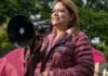 Intensifica Fabiola Alanís el trabajo territorial de Morena en Uruapan y difunde beneficios de la 4T a las familias