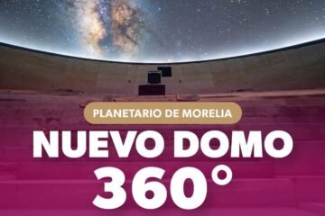 Concluye instalación de la pantalla de proyección de 360 grados en el Planetario de Morelia Concluye instalación de la pantalla de proyección de 360 grados en el Planetario de Morelia