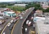 Avanzan obras del Morebús en Tres Puentes con reducción de un carril en el paso superior ferroviario Avanzan obras del Morebús en Tres Puentes con reducción de un carril en el paso superior ferroviario
