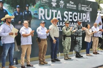 Bedolla pone en marcha corredor seguro en carretera Los Reyes-Jacona