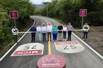 Inaugura Bedolla rehabilitación de la carretera Tiripetío-Carácuaro-Eréndira Inaugura Bedolla rehabilitación de la carretera Tiripetío-Carácuaro-Eréndira