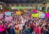 Más de 2 mil 500 mujeres de todo Michoacán cierran filas con Torres Piña en defensa de la soberanía nacional