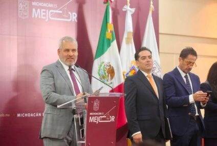 Reconoce Bedolla respaldo de Sheinbaum y Harfuch tras importantes detenciones en Michoacán
