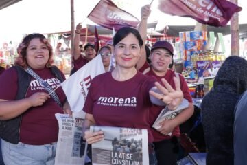 Gaby Molina llama a defender los avances de la 4T y el bienestar de las familias