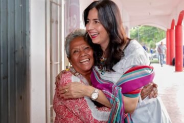 Gaby Molina fortalece su presencia y respaldo en Uruapan