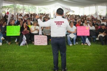 Torres Piña muestra músculo territorial con más de 2 mil liderazgos en Morelia