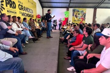 En Uruapan, PRD muestra el músculo, rumbo al 2027
