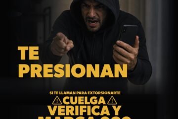 Denunciar una extorsión te protege y evita nuevas víctimas Denunciar una extorsión te protege y evita nuevas víctimas