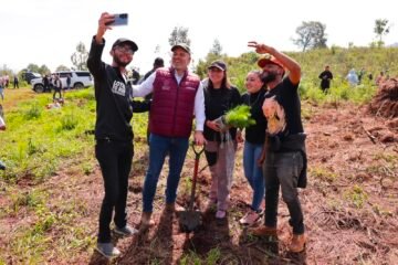 Arrancará mañana reforestación de 32 mil árboles en la ruta del Morebús: Bedolla Arrancará mañana reforestación de 32 mil árboles en la ruta del Morebús: Bedolla