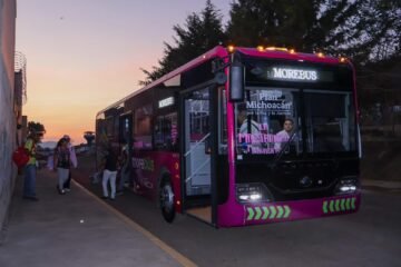 Con Morebús, las mujeres tendrán más seguridad en sus traslados