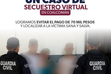 Localiza SSP a víctima de secuestro virtual en Coalcomán; evita pago de 70 mil pesos