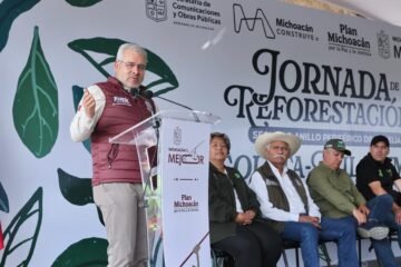 Avanza compromiso ambiental del Morebús con la plantación de 2 mil 500 árboles